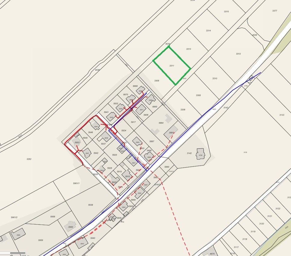 Stavební parcela v obci Libina 2000m2, okres Šumperk