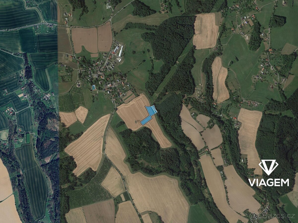 Pole 8 633 m², Podíl 8 % o výměře 719 m²