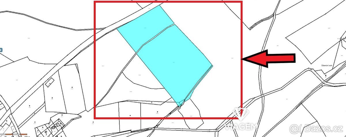 Pole 38 923 m², Podíl 38 % o výměře 14 596 m²