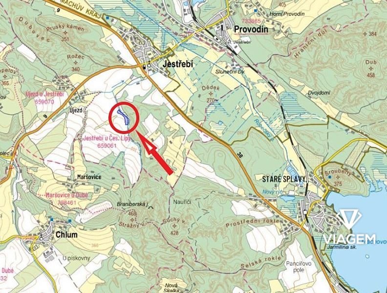 Pole 18 292 m², Podíl 38 % o výměře 6 860 m²