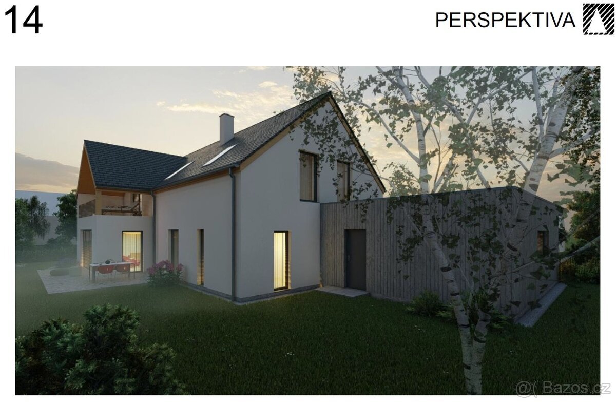 Stavební pozemek 2 226 m² se stavebním povolením, Boňkov