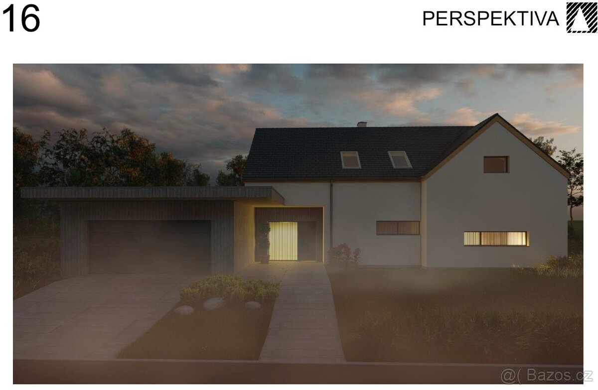 Stavební pozemek 2 226 m² se stavebním povolením, Boňkov