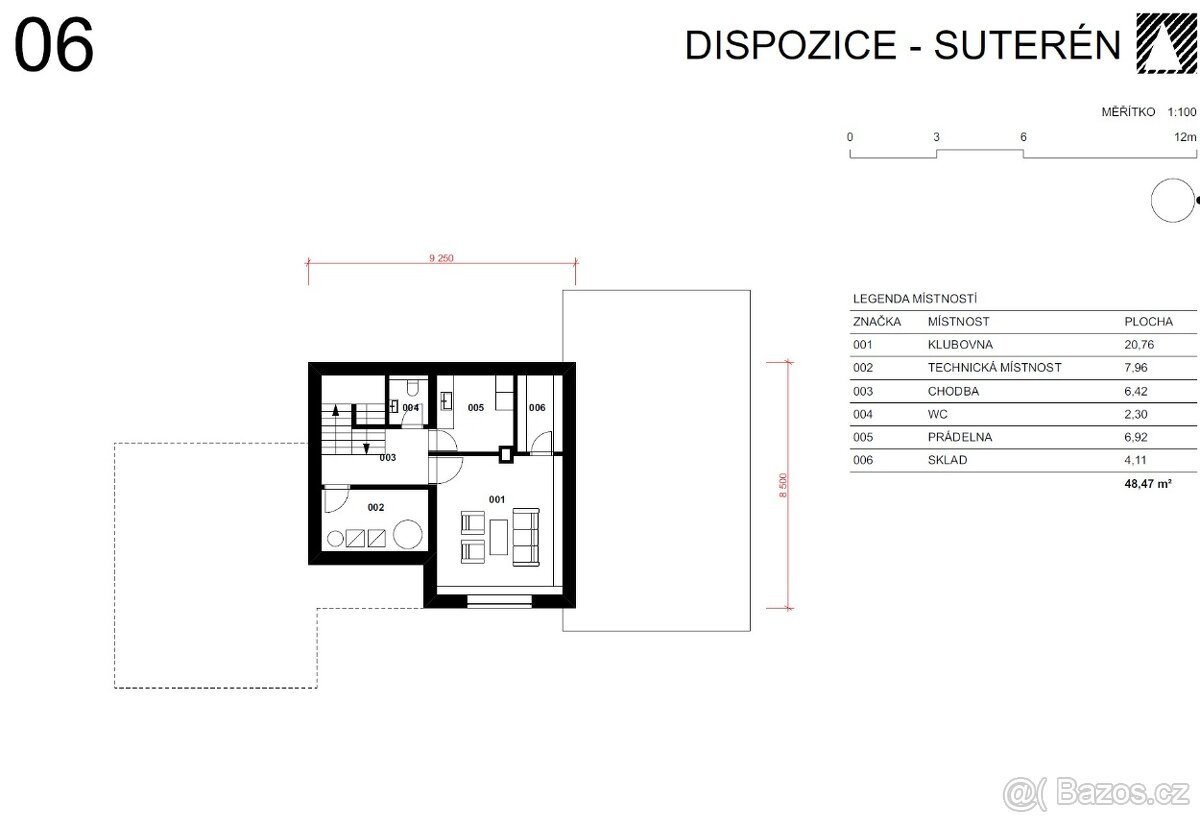 Stavební pozemek 2 226 m² se stavebním povolením, Boňkov