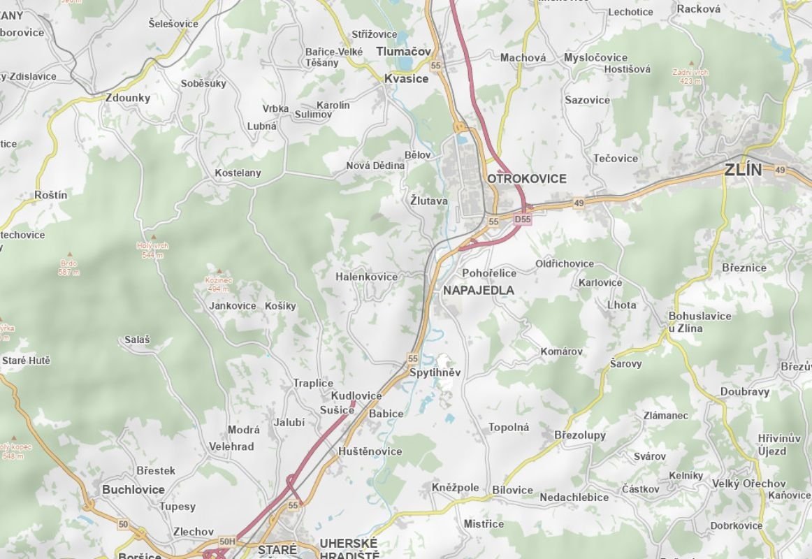 Prodej pole v k.ú. Traplice a Kudlovice