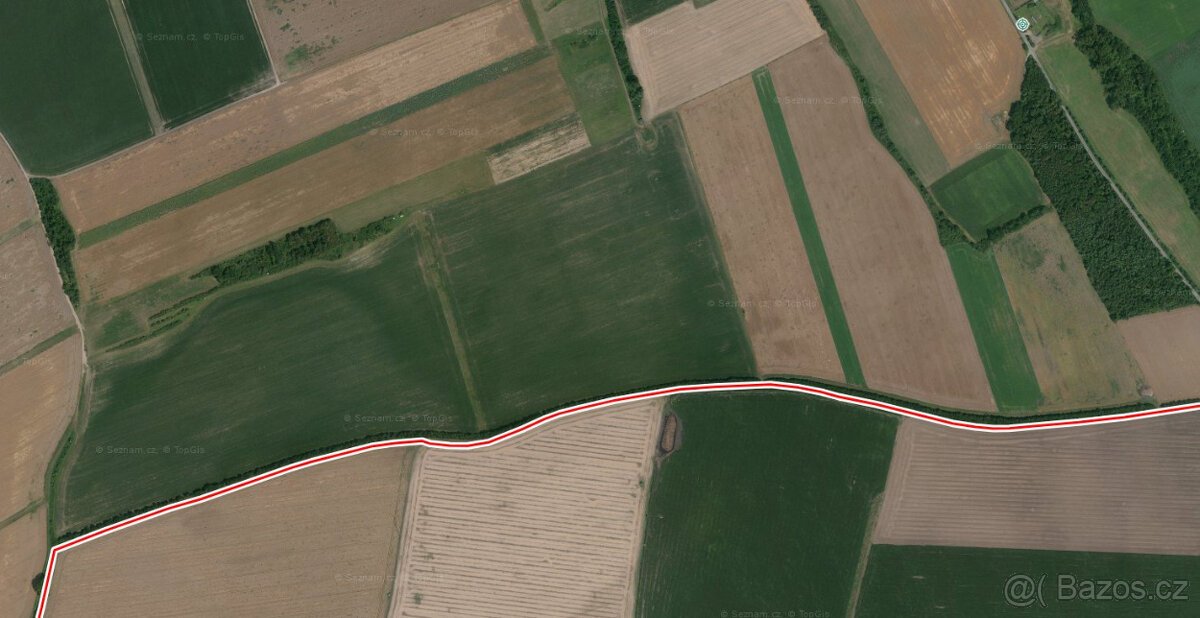 Orná půda Vlčnov - podíl 1/9 z celkové výměry 1706 m2