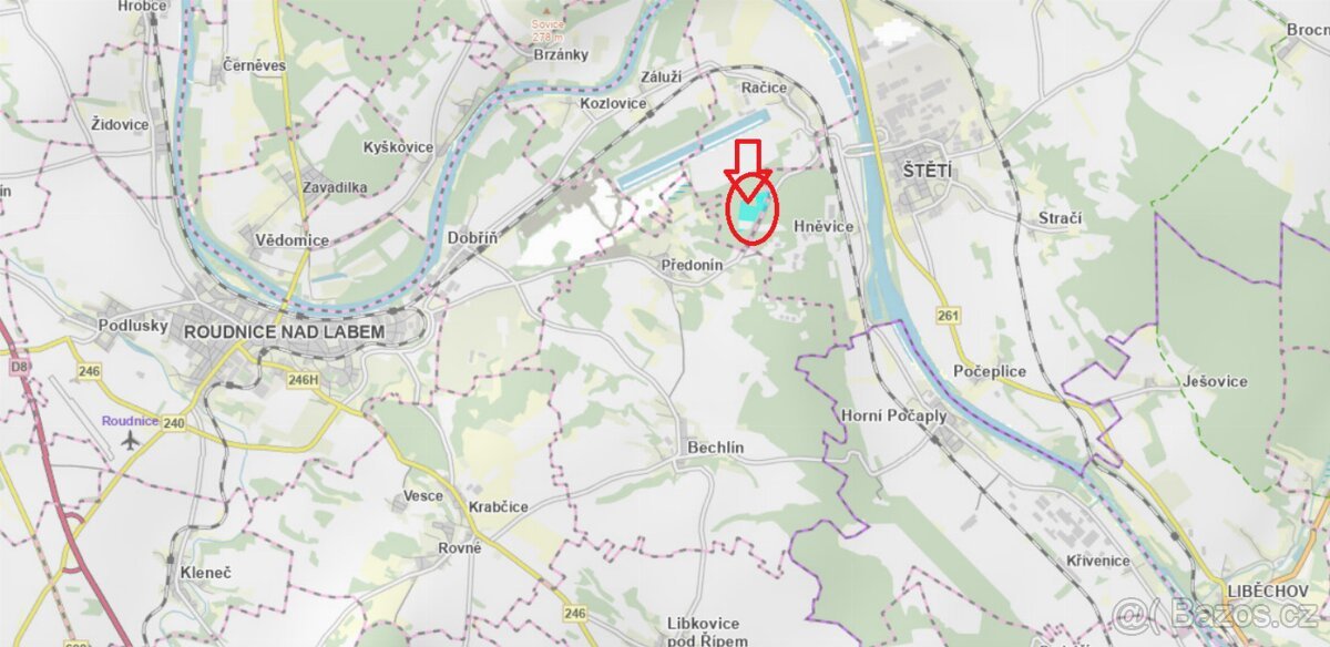 Prodej lesních pozemků k.ú. Račice u Štětí