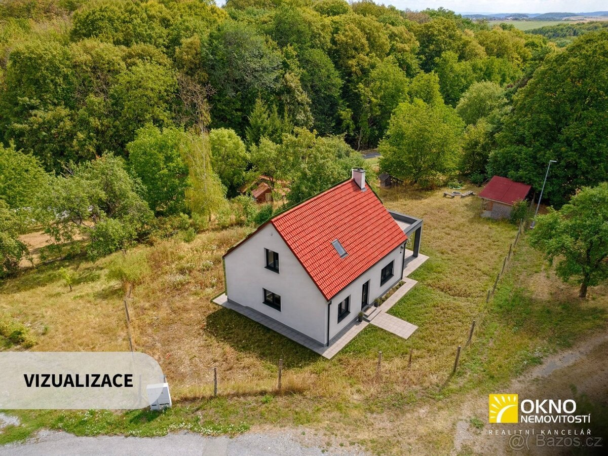 Pěkný pozemek na okraji obce Braníškov