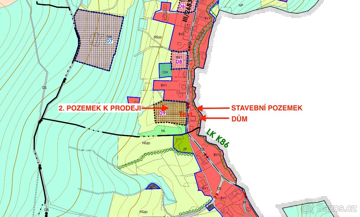 Pozemek 7 364 m² v srdci Lužických hor – investice