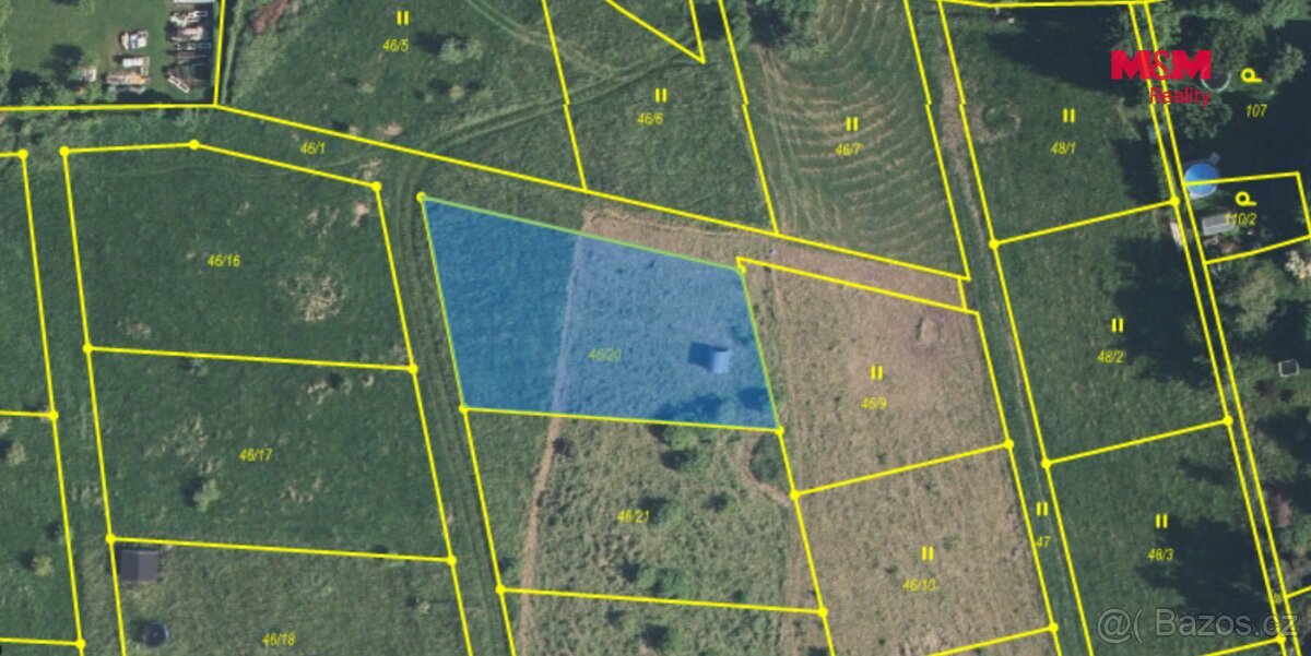 Prodej pozemku 1 154 m² k bydlení v Novém Oldřichově