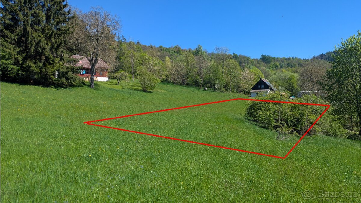 Stavební pozemek Mírová pod Kozákovem Prackov LEVNĚ