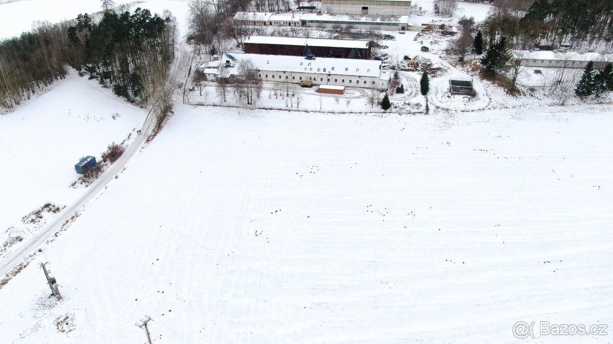 Prodej stavebního pozemku 3310 m2, Řečice u Humpolce