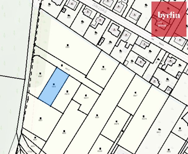 Prodej stavebního pozemku 885 m2 v Hradci nad Moravicí
