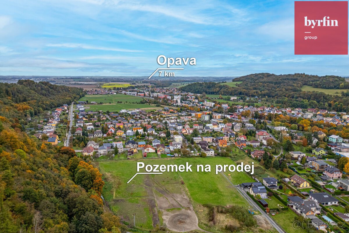 Prodej stavebního pozemku 885 m2 v Hradci nad Moravicí