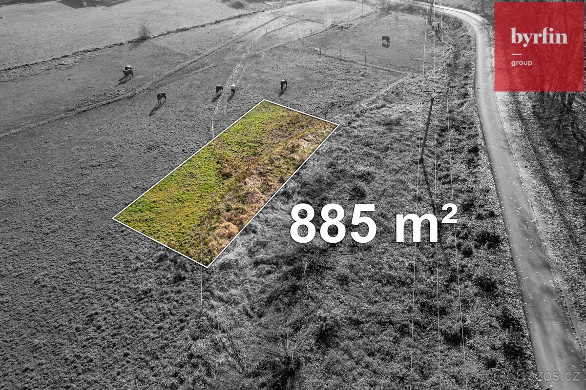 Prodej stavebního pozemku 885 m2 v Hradci nad Moravicí