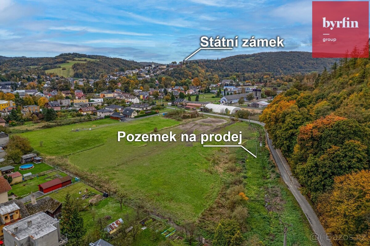 Prodej stavebního pozemku 1216 m2 v Hradci nad Moravicí