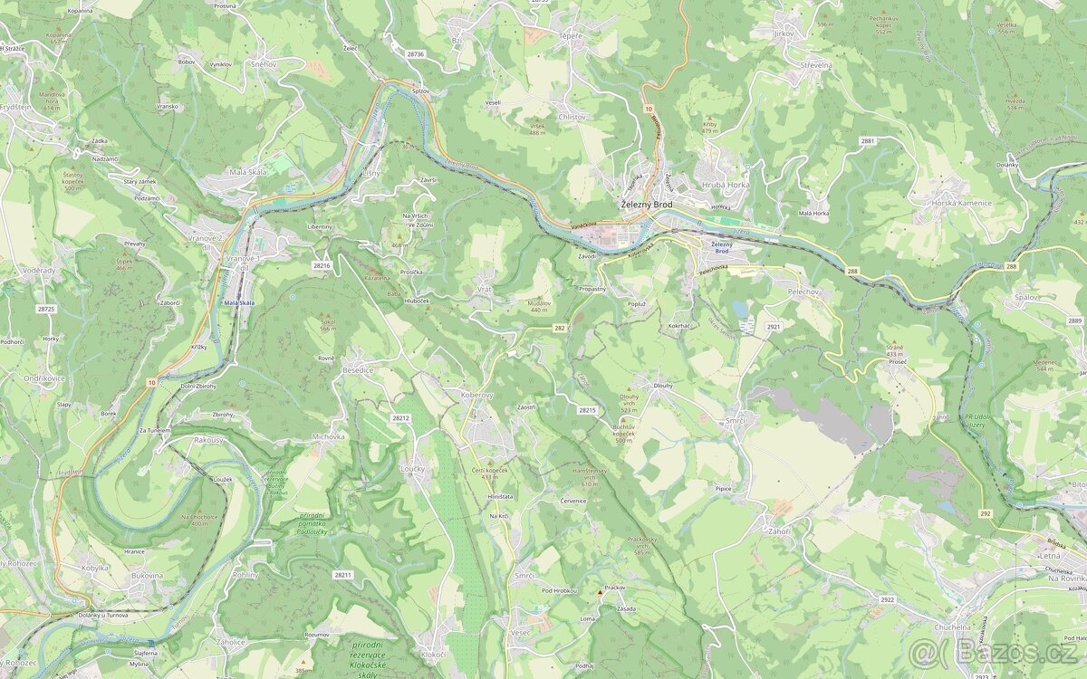 Prodej podílu 1/12 louky 4 410 m², Koberovy
