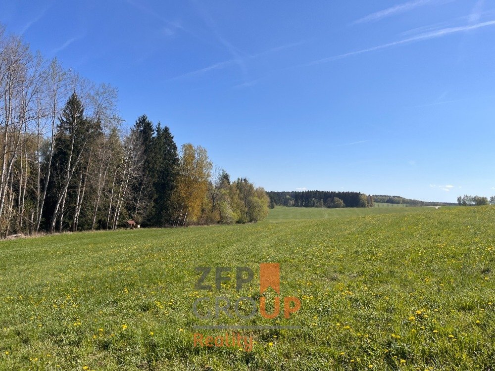Prodej stavebního pozemku 7 156 m², Rožmitál na Šumavě - Hně