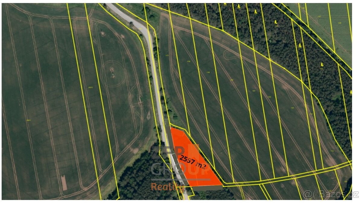 Prodej komerčního pozemku 2 557 m², Vřesina, ev.č. 00608