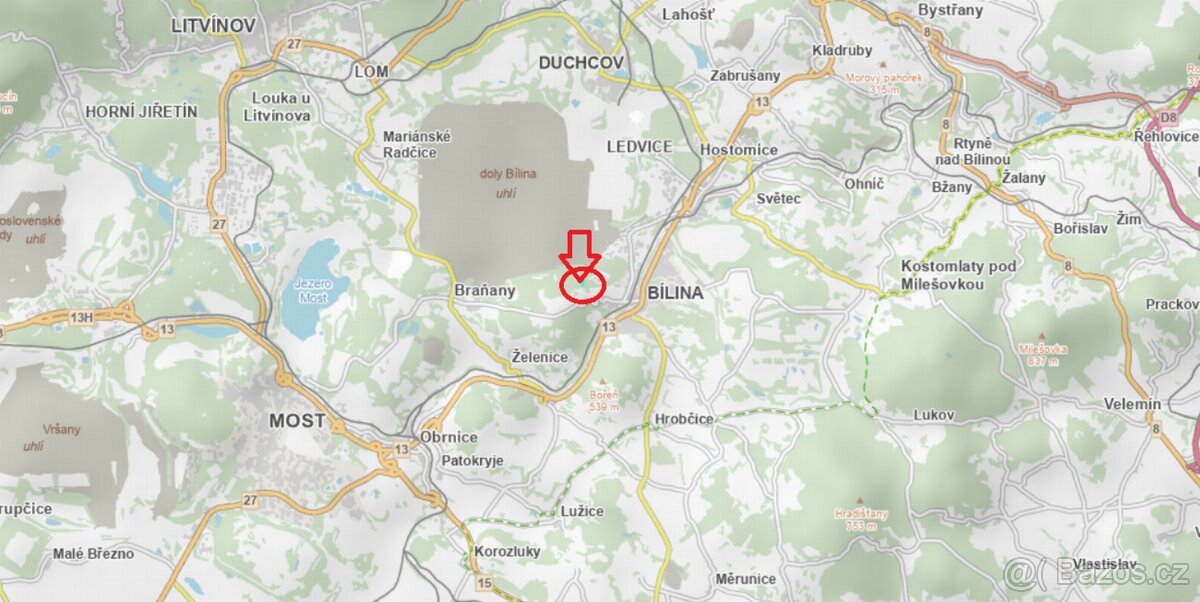 Prodej pozemků k.ú. Bílina