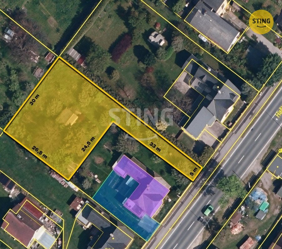 Prodej stavebního pozemku 966 m², 136566