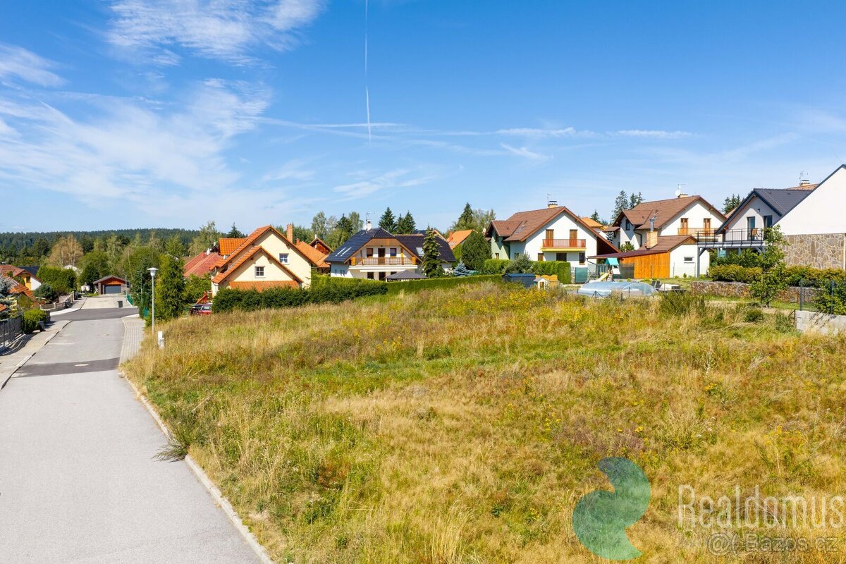 Prodej, stavební pozemek, 1045m2, Frymburk, okr. Český Kruml