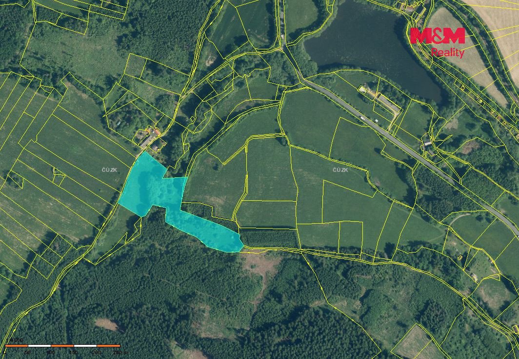 Prodej louky, 19732 m², Oselce