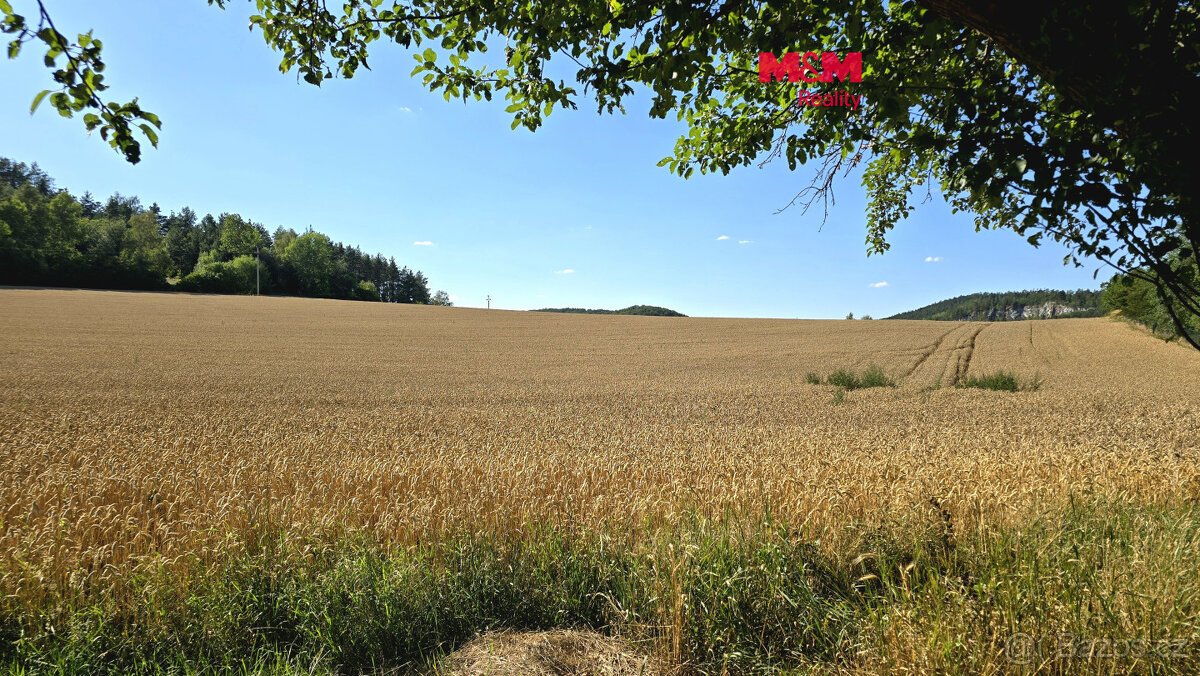 Prodej pole, 15 359m², Komušín u Horažďovic