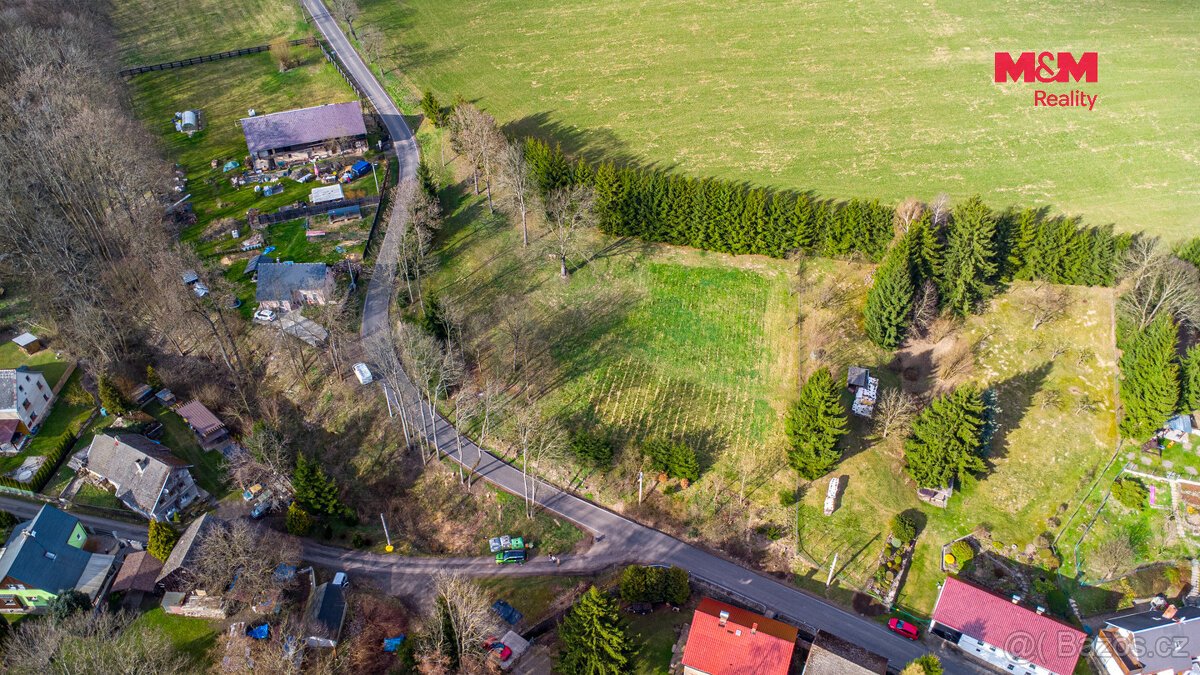 Prodej pozemku k bydlení 4466 m2 ve Velké Bukovině