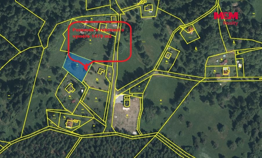 Prodej louky, 1479 m², Nejdek