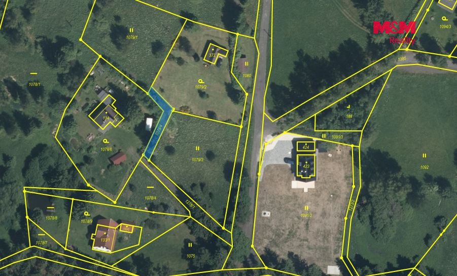 Prodej louky, 1479 m², Nejdek
