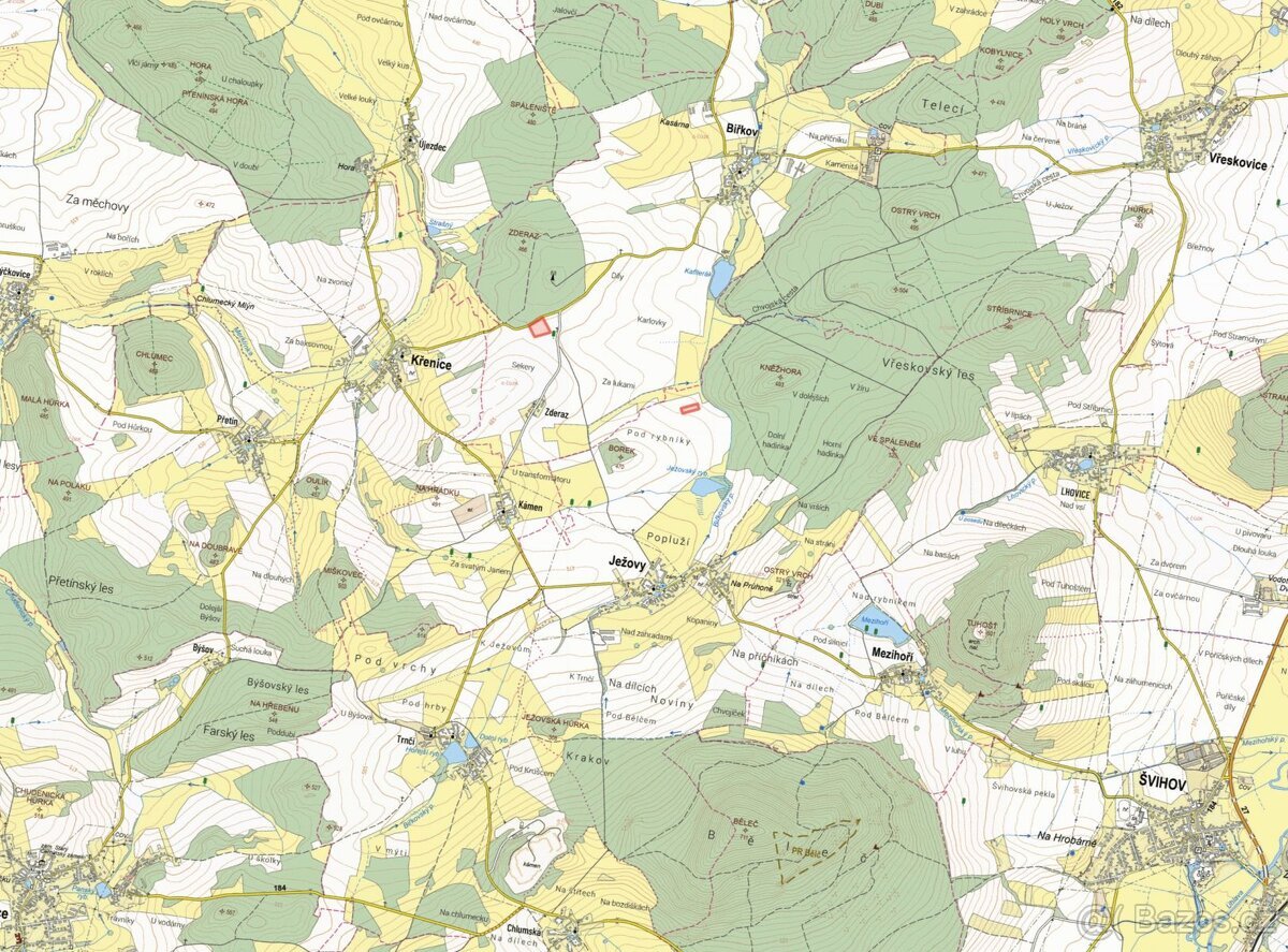 Zemědělská půda, prodej, Biřkov, Klatovy