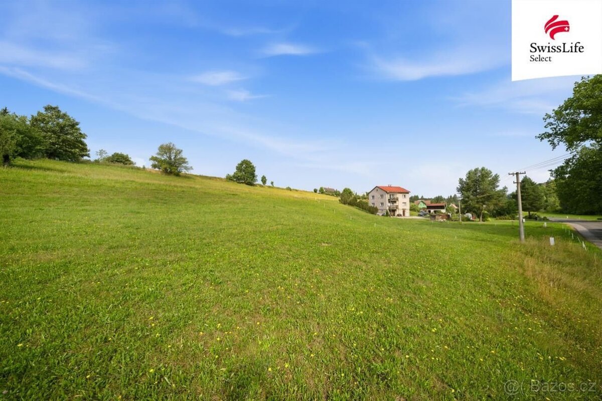 Prodej stavebního pozemku 1445 m2, Dolní Kalná