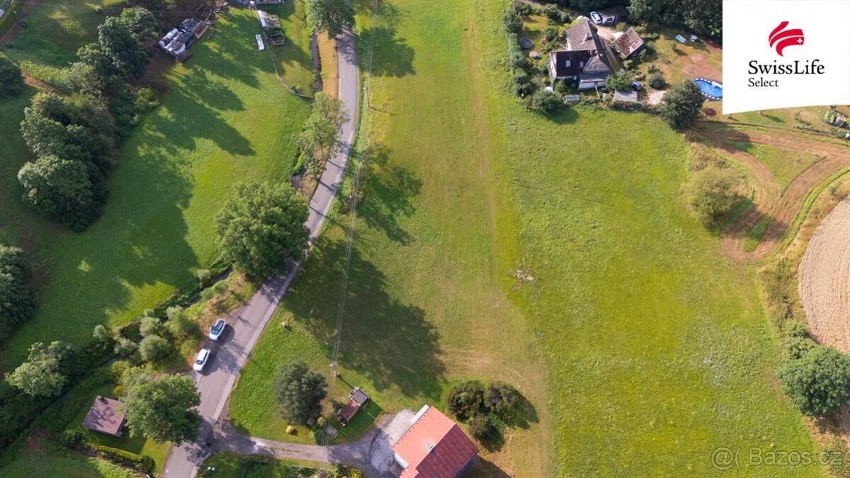 Prodej stavebního pozemku 1445 m2, Dolní Kalná