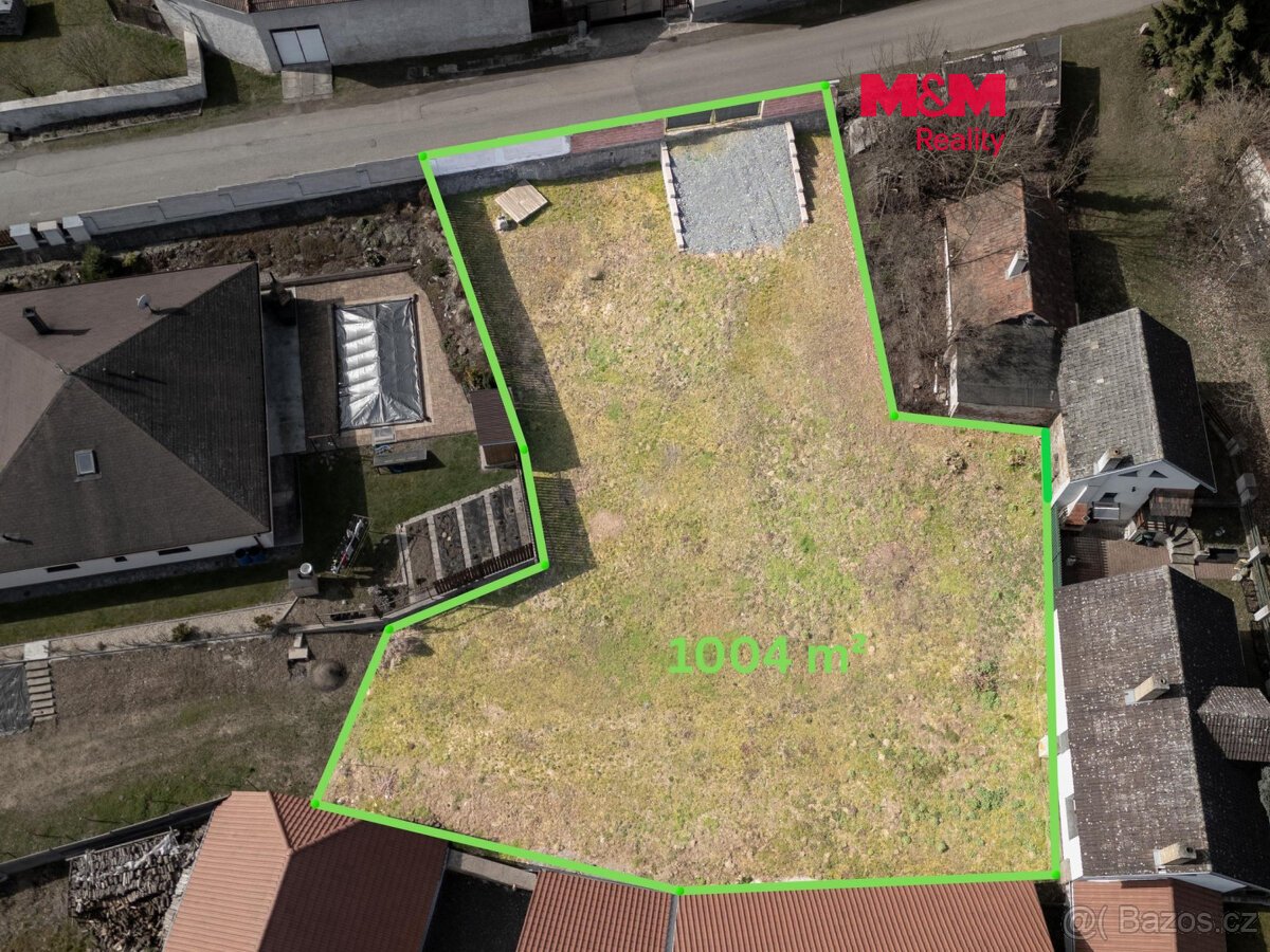 Prodej pozemku k bydlení, 1004 m², Soutice