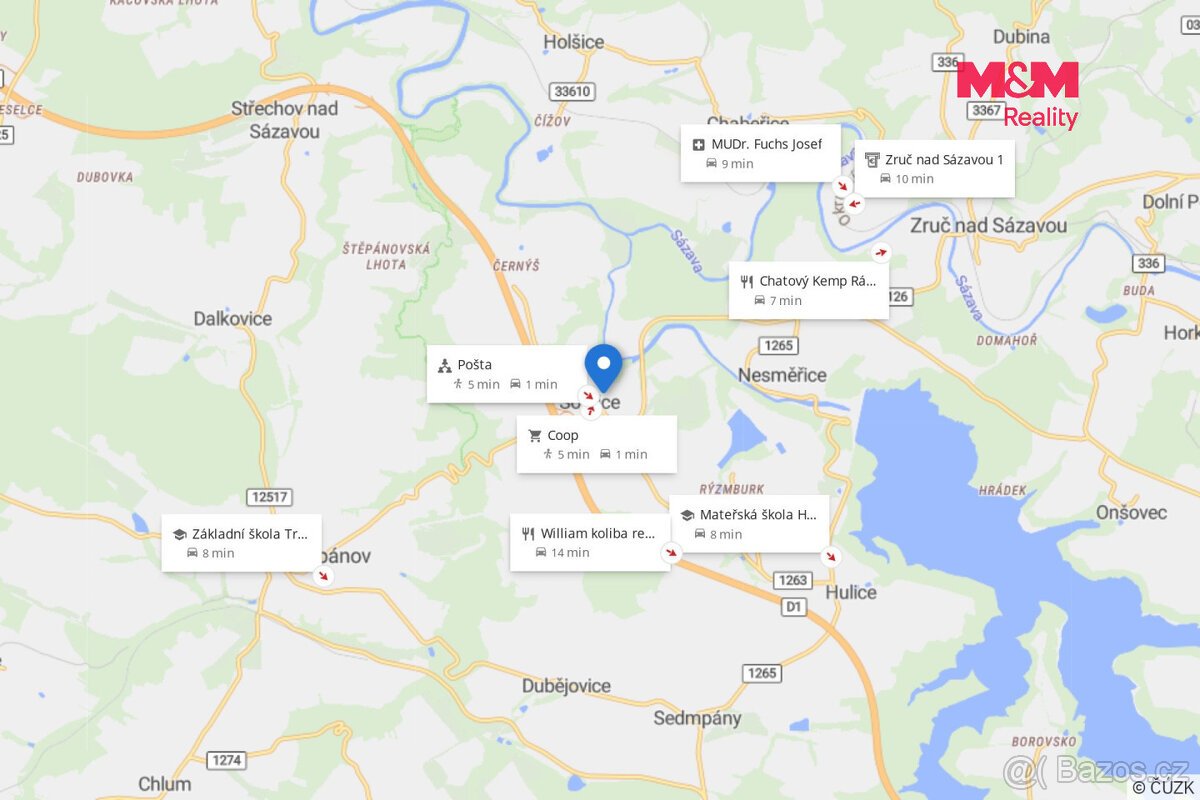 Prodej pozemku k bydlení, 1004 m², Soutice