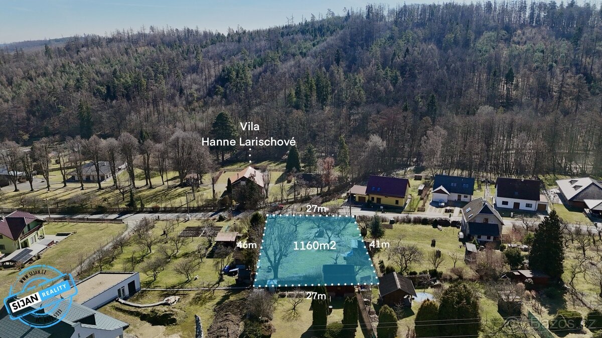 Prodej stavebního pozemku 1 160 m², Krnov