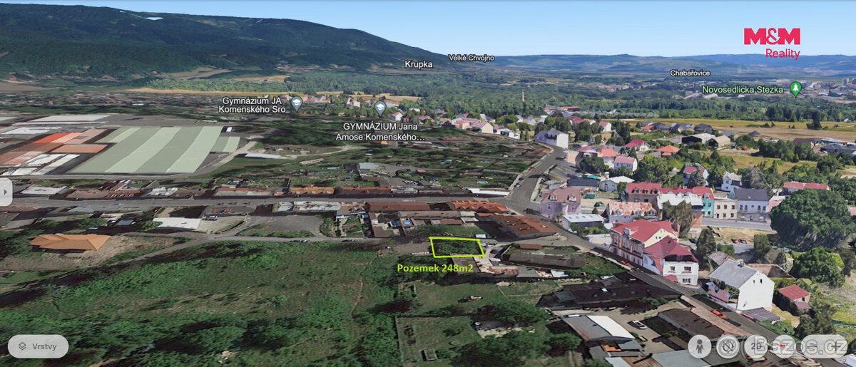 Prodej pozemku k bydlení, 248 m², Dubí, ul. Tramvajní