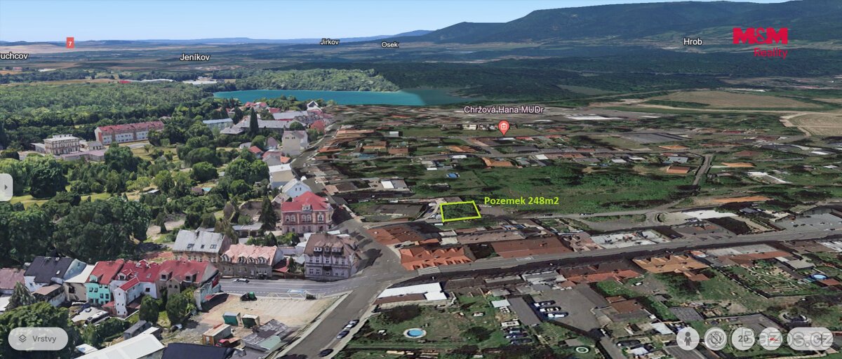 Prodej pozemku k bydlení, 248 m², Dubí, ul. Tramvajní