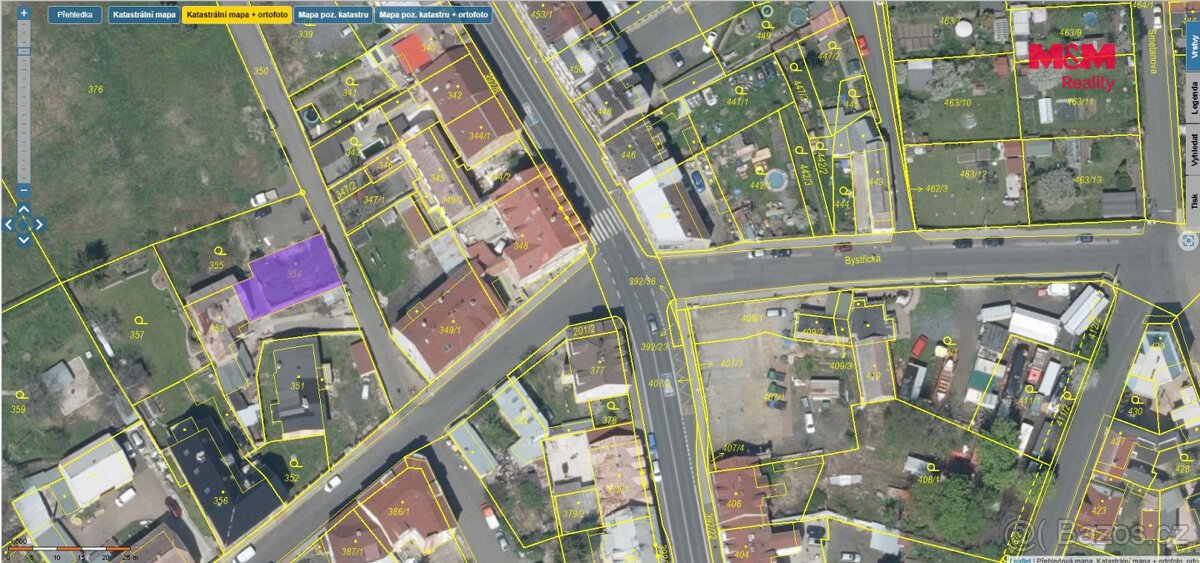 Prodej pozemku k bydlení, 248 m², Dubí, ul. Tramvajní