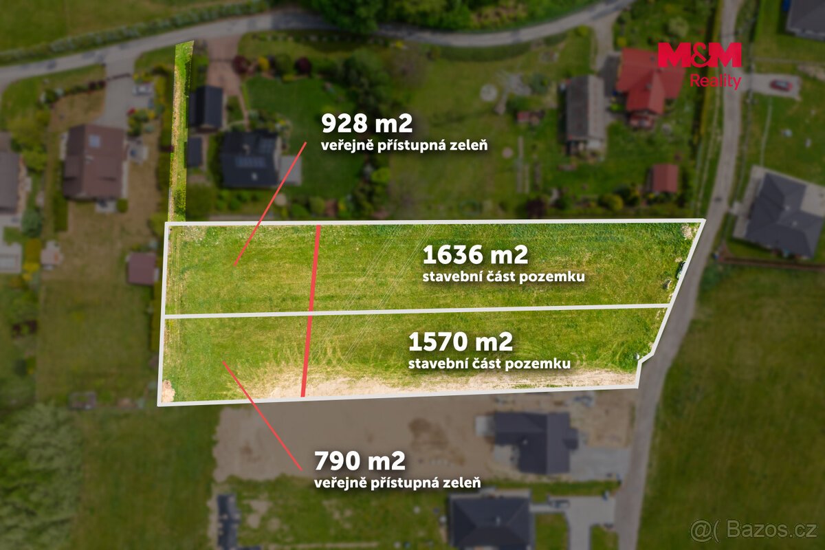 Prodej pozemku k bydlení, 4924 m², Třinec