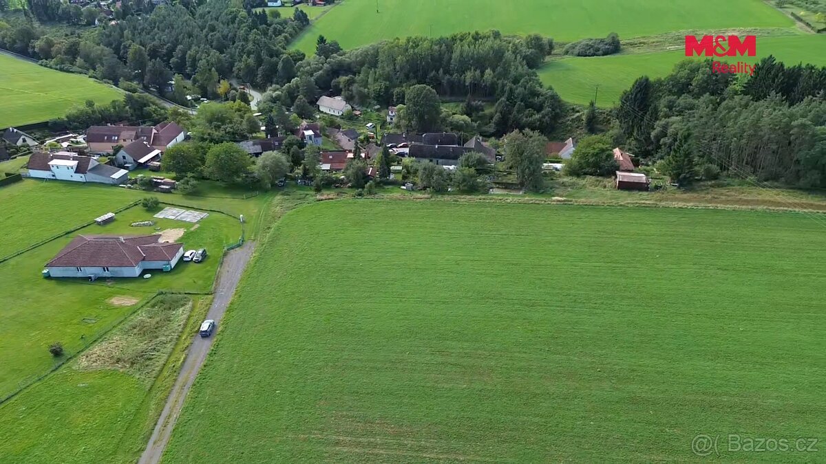 Prodej pozemku k bydlení, 3176 m², Dobronice u Bechyně