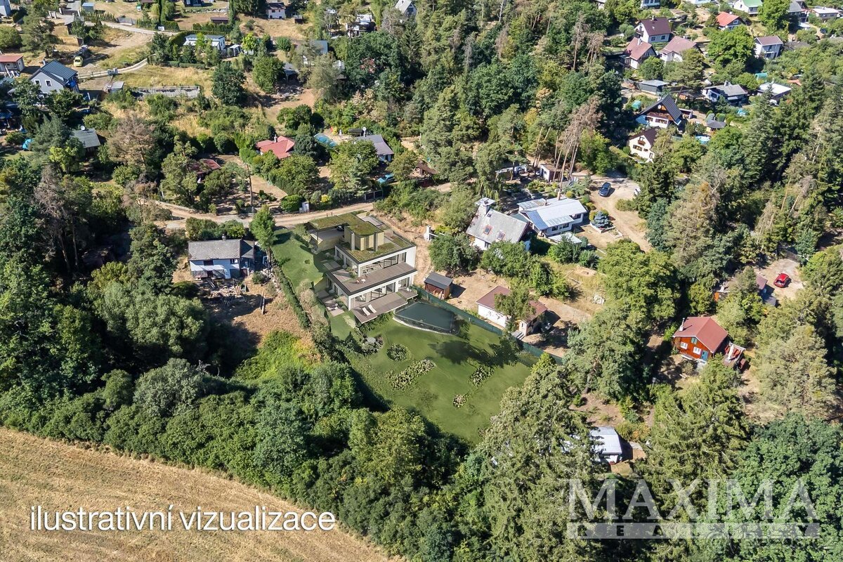 Pozemek  o ploše 1403 m2 - Kamýk nad Vltavou, Kamýk nad Vlta
