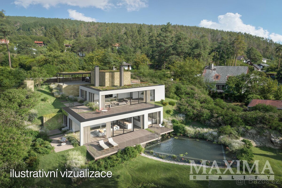 Pozemek  o ploše 1403 m2 - Kamýk nad Vltavou, Kamýk nad Vlta