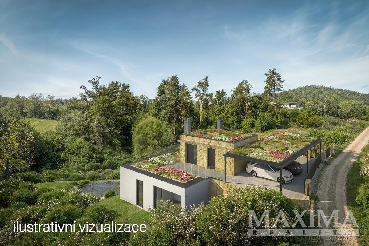 Pozemek  o ploše 1403 m2 - Kamýk nad Vltavou, Kamýk nad Vlta