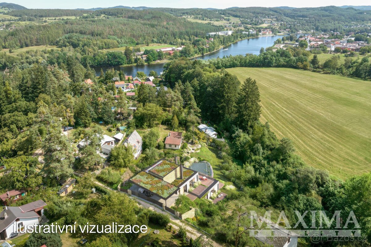 Pozemek  o ploše 1403 m2 - Kamýk nad Vltavou, Kamýk nad Vlta