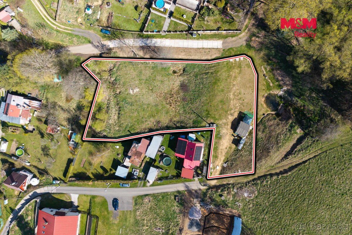 Prodej pozemku k bydlení, 2364 m², Teplička