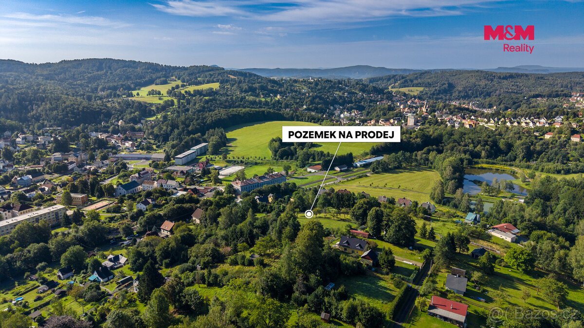 Prodej pozemku k bydlení,1869m², Dolní Poustevna