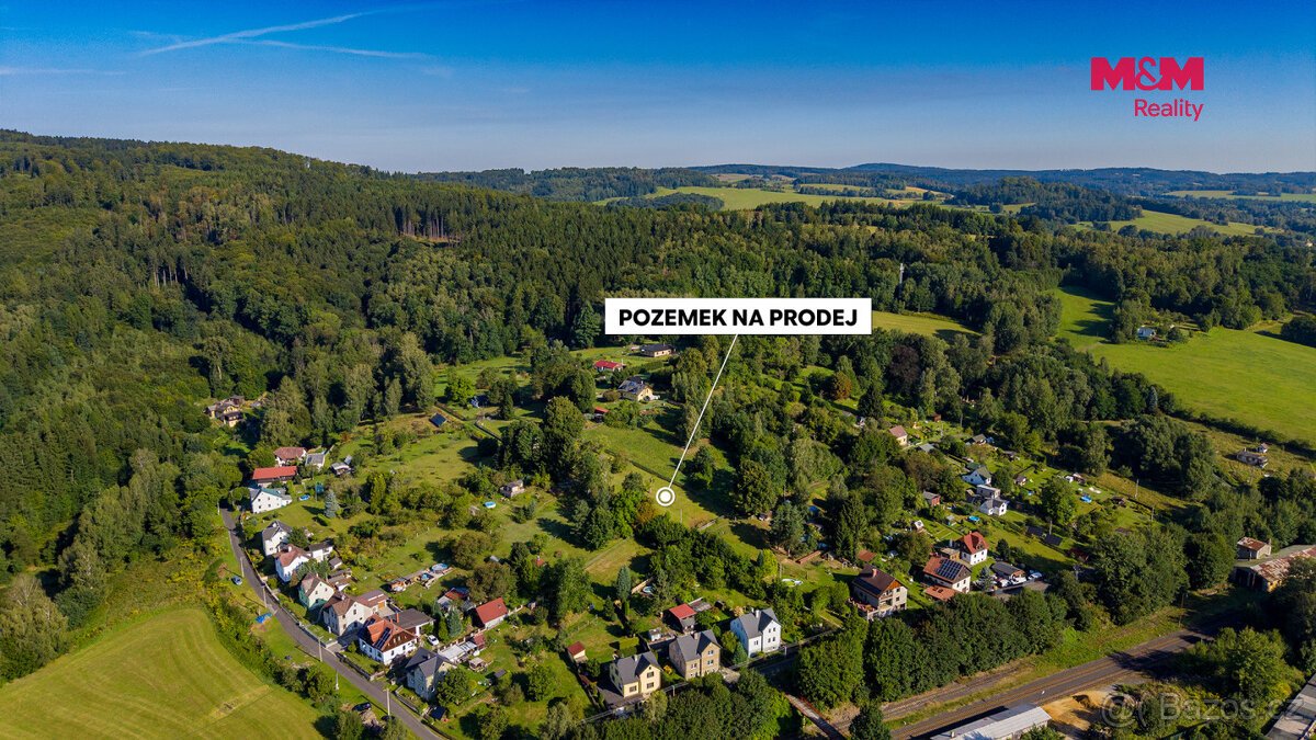 Prodej pozemku k bydlení,1869m², Dolní Poustevna