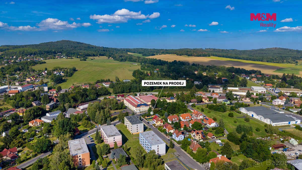 Prodej pozemku k bydlení, 679 m², Varnsdorf, ul. Žitavská