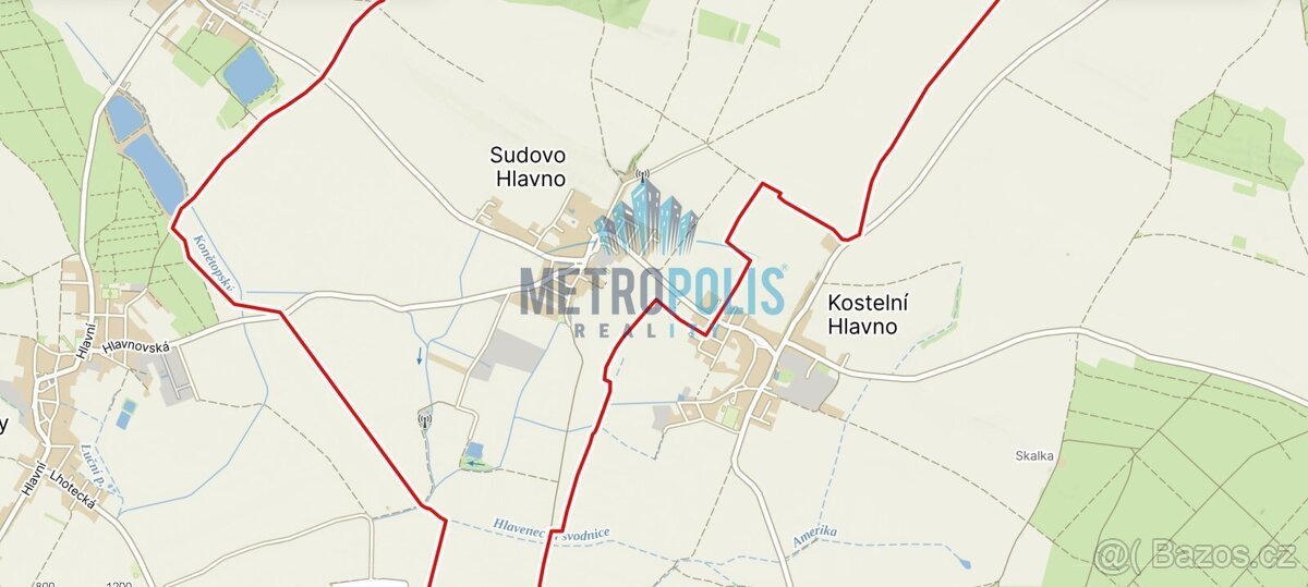 Prodej dvou sousedících pozemků o celkové výměře 10 380 m²